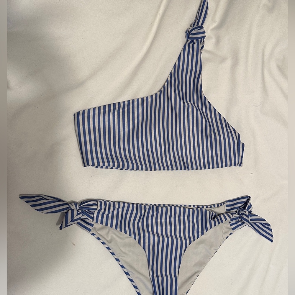 Baobab Blue Stripped Bikini